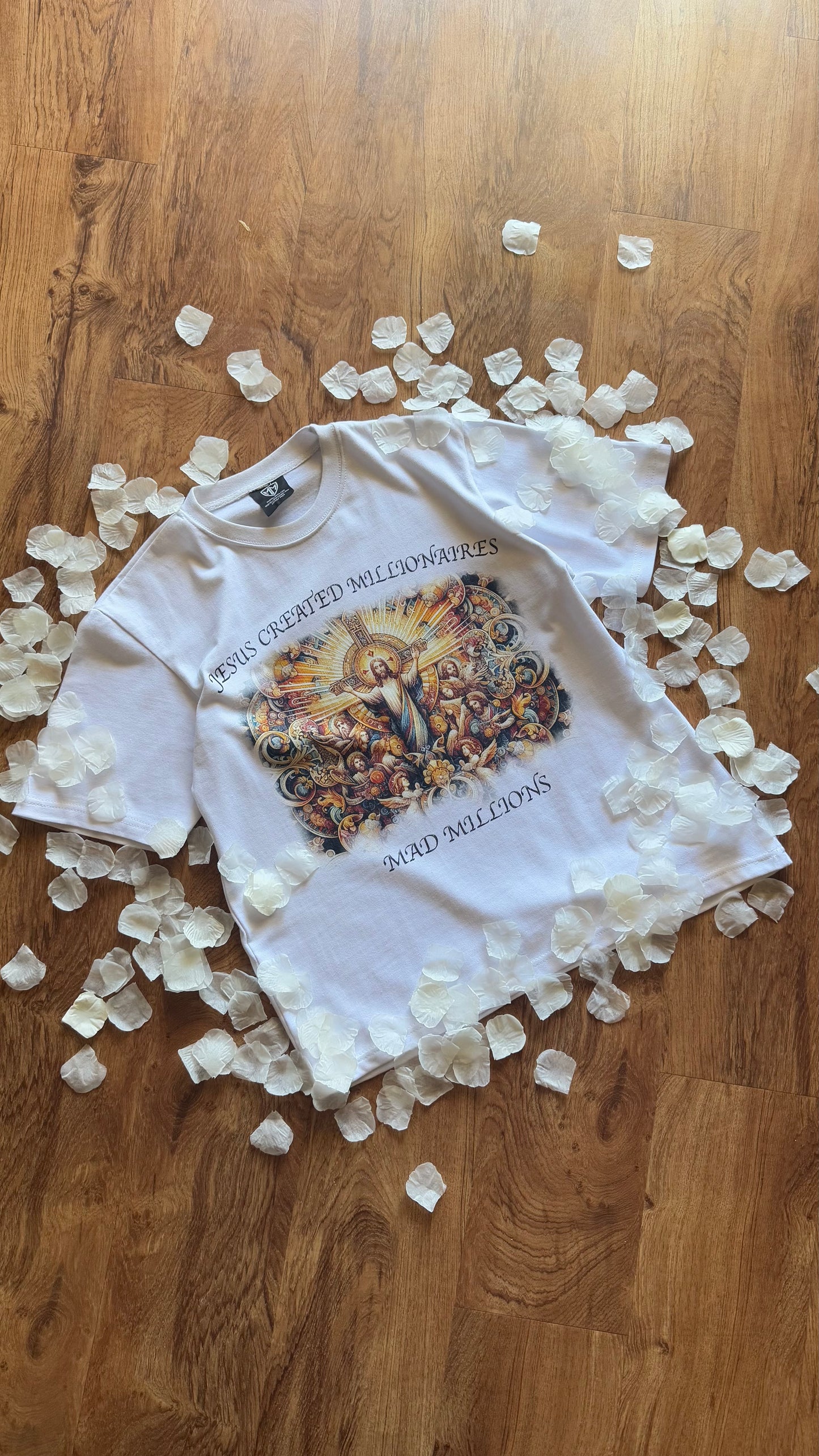 MM JESUS TEE WHITE