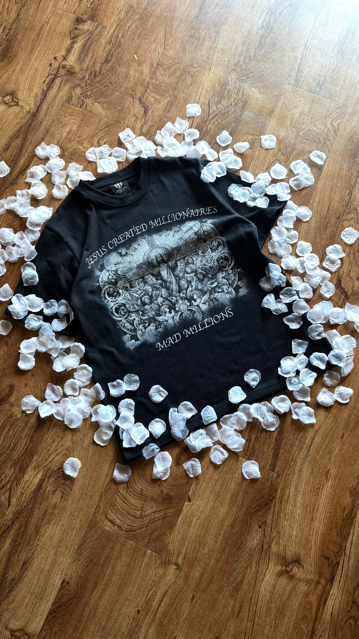 MM JESUS BLACK TEE