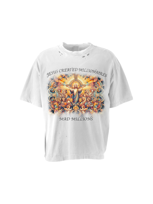 MM JESUS TEE WHITE